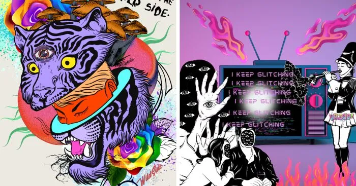I Create Weird, Surrealistic, Psychedelic Art, And Here Are 6 Of My Best Works