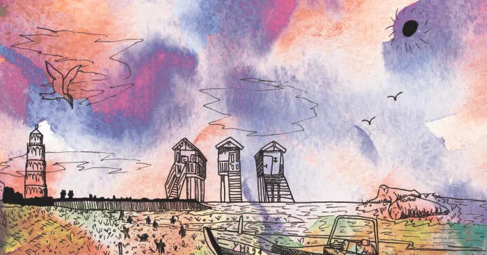 I Illustrated A Series Of Travel Drawings Inspired By My Homeland - East Anglia, UK (5 Pics)