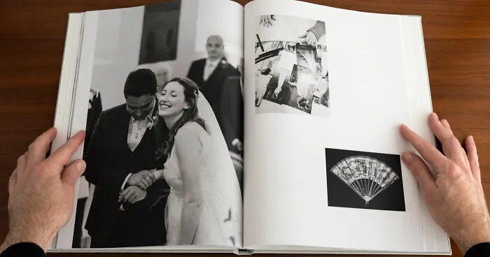 A Photo Book Following The Bride And Her Mother Making A Wedding Dress (33 Pics)