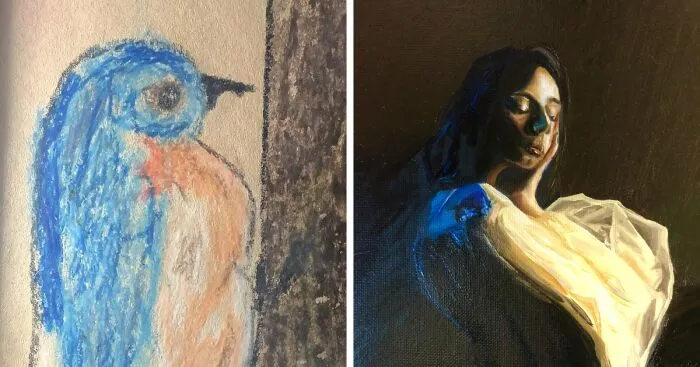 I’m A 15 Year Old Self-Taught Artist, And This Is My Progress Over The Last Few Years