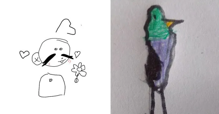 Hey Pandas, Draw Something With Your Non-Dominant Hand And Post It Here (Closed)