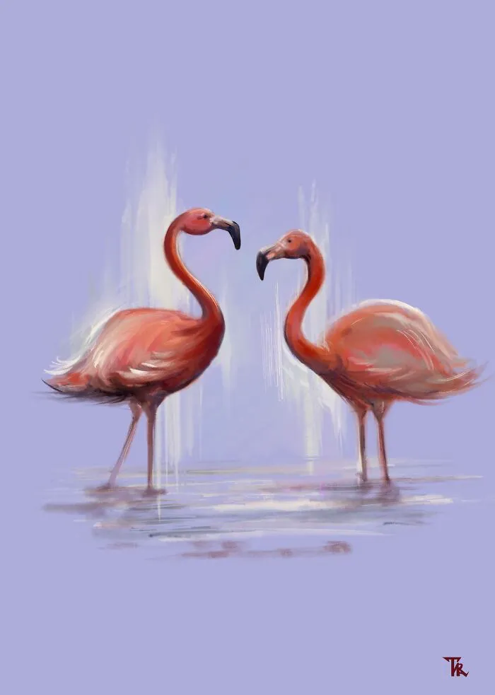 I Illustrated Animals In Their Natural Surroundings (19 Pics)
