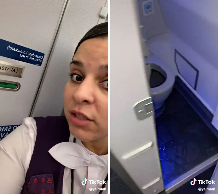 Also, The Liquid On The Lavatory Floor Is Not Water, So Beware