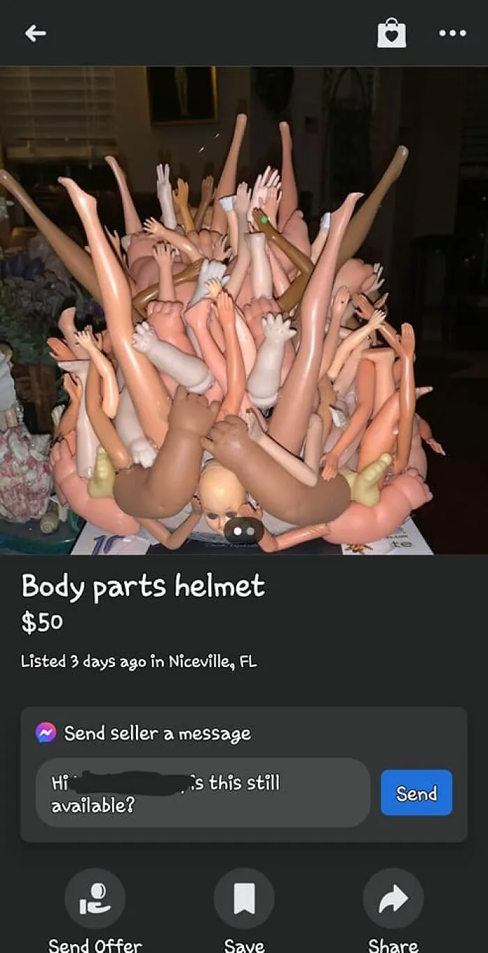 “That's It, I'm FB Marketplace Shaming”: 30 Funny, Weird, And Shady Things People Actually Tried To Sell Online (New Pics)