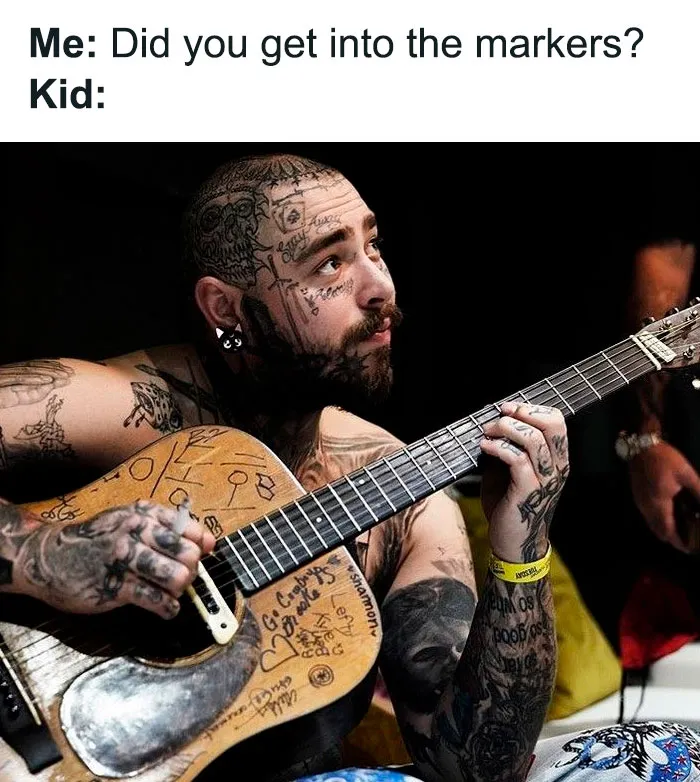 Kid: What Markers?