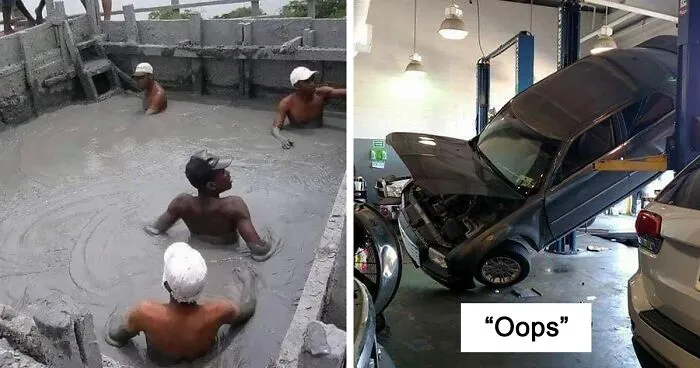 50 Times People Didn’t Give A Heck About OSHA Safety Regulations And Did What They Had To Do, As Shared On This Facebook Group
