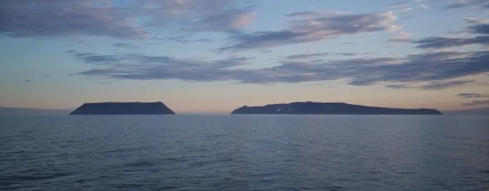 Diomede Islands 2.4 Miles (4 Km) Apart Are 20 Hours Apart