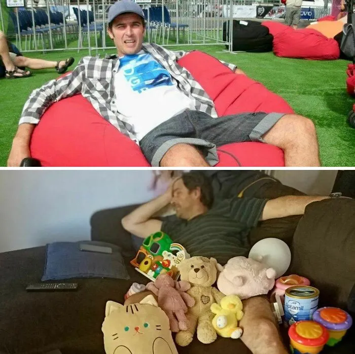 De relajado a agotado y frustrado