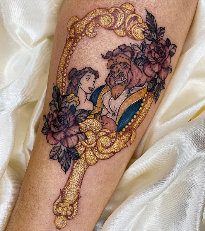 40 Unique And Cool "Glitter Tattoos"