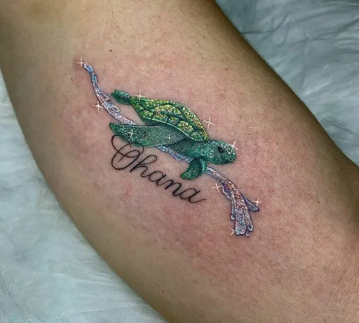 40 Unique And Cool "Glitter Tattoos"