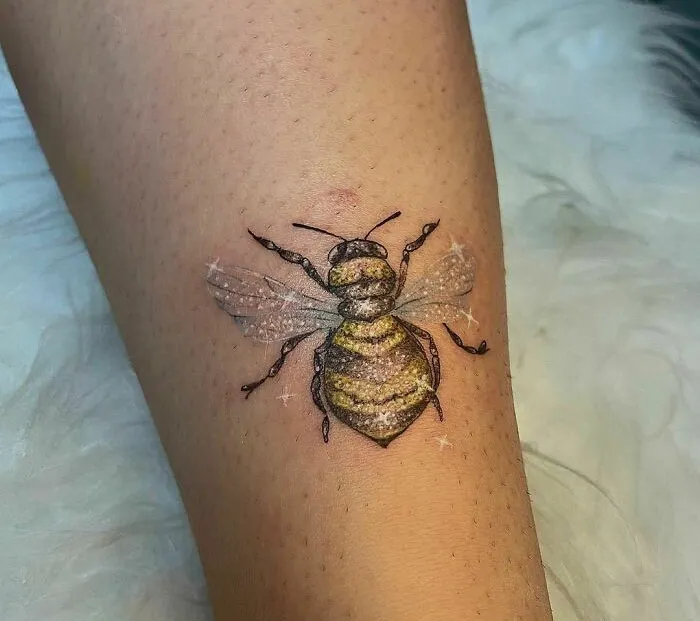 40 Unique And Cool "Glitter Tattoos"