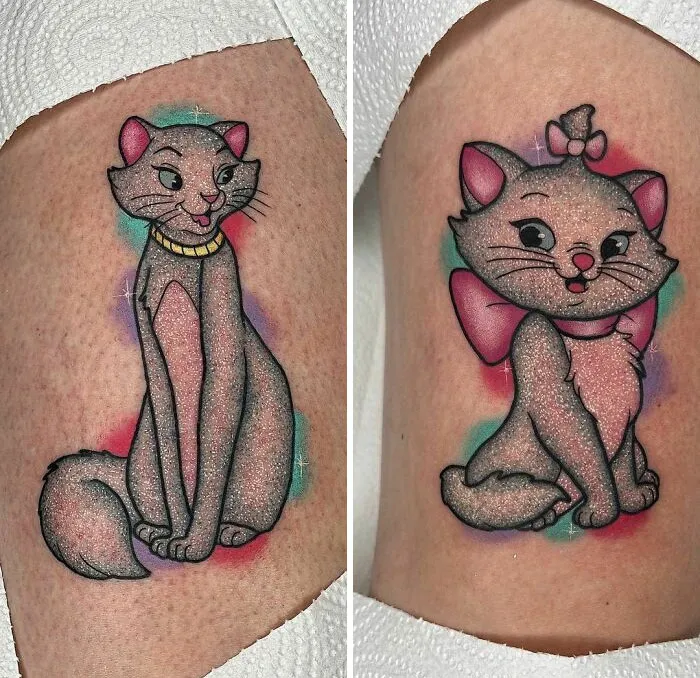 40 Unique And Cool "Glitter Tattoos"