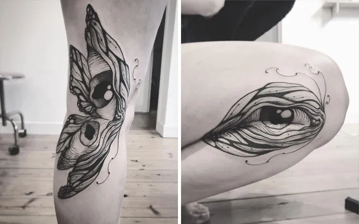 35 Tatuajes geniales que muestran su verdadero aspecto cuando el cuerpo se mueve, por Veks Van Hillik Tattoo