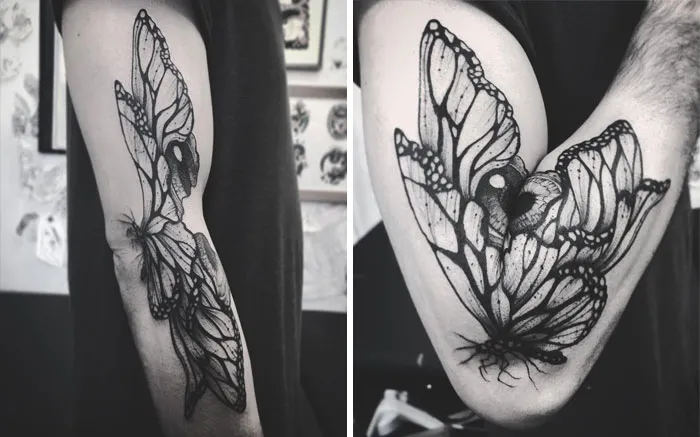 35 Tatuajes geniales que muestran su verdadero aspecto cuando el cuerpo se mueve, por Veks Van Hillik Tattoo