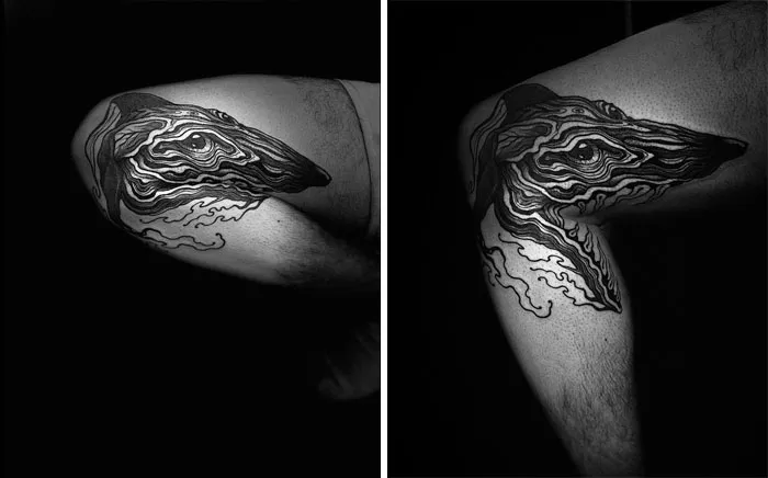 35 Tatuajes geniales que muestran su verdadero aspecto cuando el cuerpo se mueve, por Veks Van Hillik Tattoo