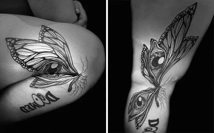 35 Tatuajes geniales que muestran su verdadero aspecto cuando el cuerpo se mueve, por Veks Van Hillik Tattoo