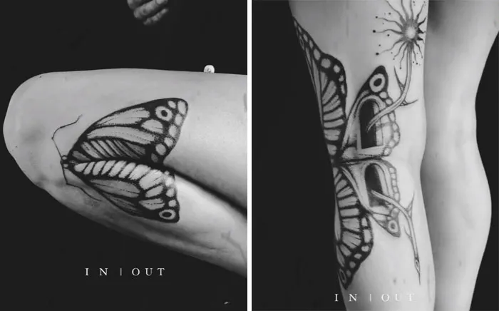 35 Tatuajes geniales que muestran su verdadero aspecto cuando el cuerpo se mueve, por Veks Van Hillik Tattoo