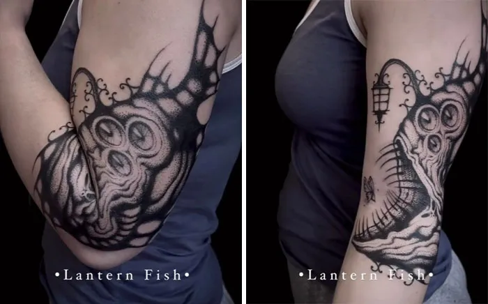 35 Tatuajes geniales que muestran su verdadero aspecto cuando el cuerpo se mueve, por Veks Van Hillik Tattoo