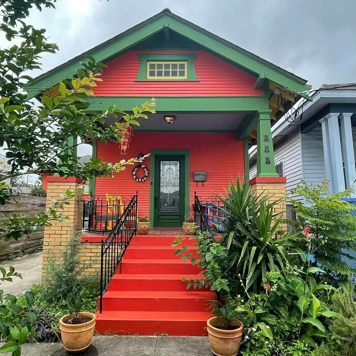 A Bold, Eye Catching Home In New Orleans