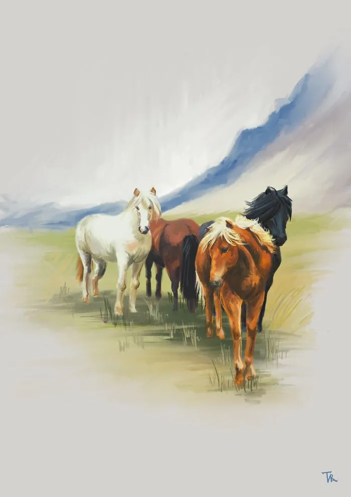 I Illustrated Animals In Their Natural Surroundings (19 Pics)