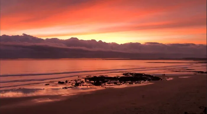 Watching Sunset In Phillip Island, Melbourne, Australia