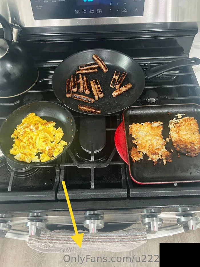 My Very Tech Challenged Father-In-Law Sent The Entire Family A Picture Of His Breakfast This Morning. That Photo Had A Watermark