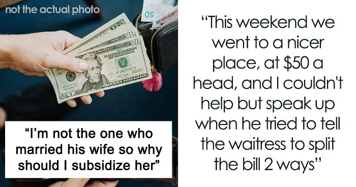 "He Was Absolutely Appalled": Guy Refuses To Pay For His Friend's Wife's Meals Anymore, Drama Ensues
