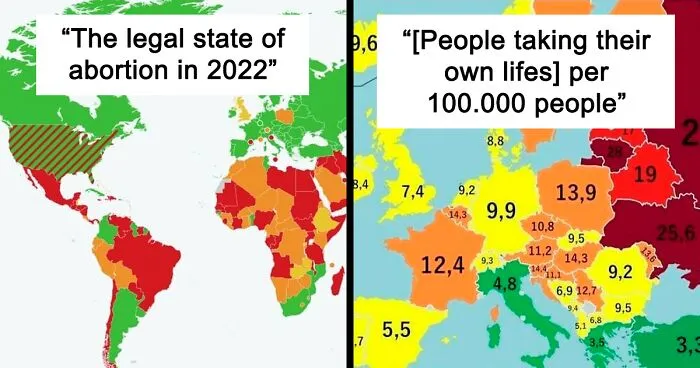 "Get A New Perspective On The World Every Day": 35 Unusual Maps That Might Change How You See The World