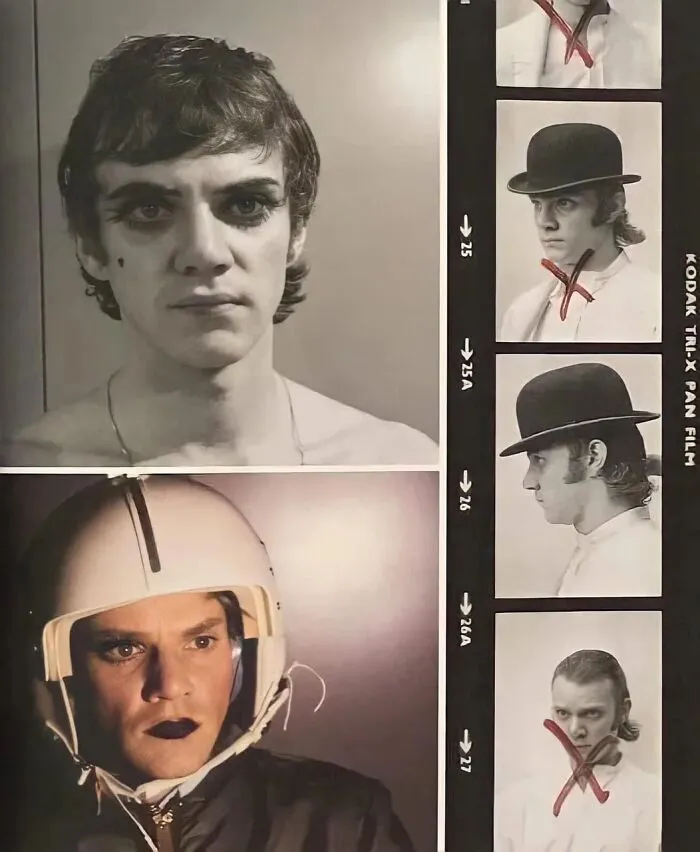 Pruebas de vestuario de Malcolm Mcdowell (1970)