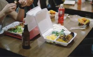 Student Has Had Enough Of His Muslim Friend Stealing His Fries, So He Orders Bacon On Them Without Telling Him Anything
