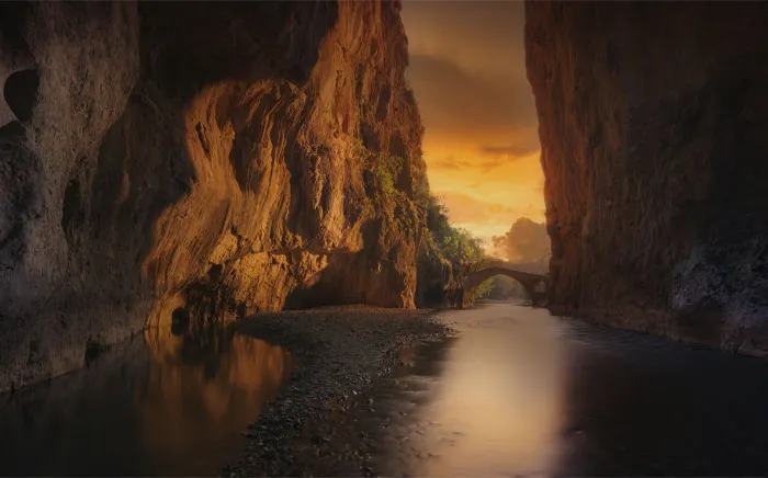 Bridge Of Portitsa, Grevena, Greece