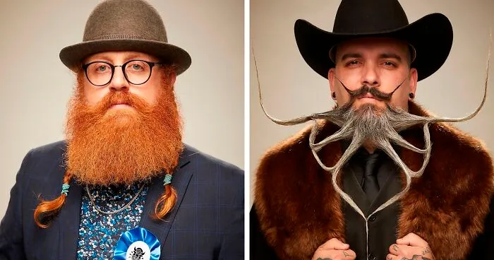 30 Pics From 2022 Beard & Mustache Championship That Showcases Next-Level Facial Hair