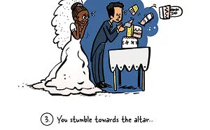 I Made Cartoons About Typical Situations At The Wedding That Every Bride Experiences