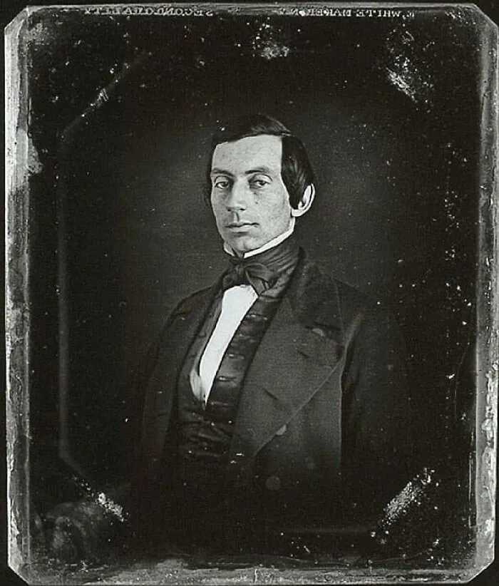 La más antigua foto conocida de Abraham Lincoln, 1840