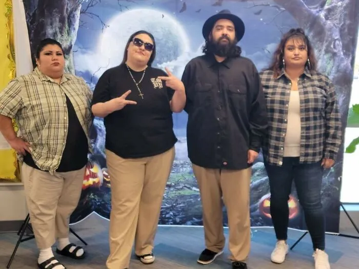 We Are The Crazy Call Center Banditos! (I Am In The Sunglasses)