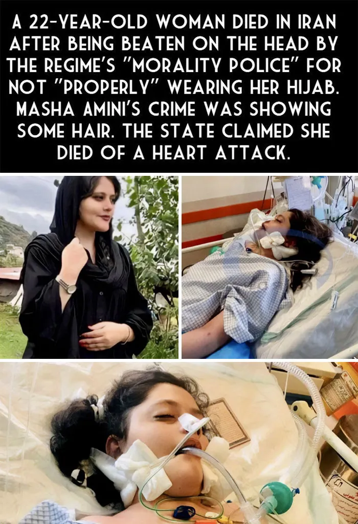 People In Iran Are Protesting For Her, Videos Are All Over The Internet