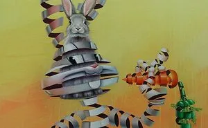 Dutch Artist Reveals What's "Trapped" Inside Popular Cartoon, Fairy Tale And Pop Culture Characters (30 Paintings)