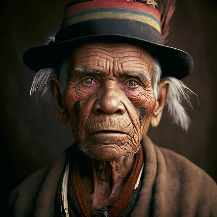 27 People That Have Never Existed, Captured With AI By Dimitar Karanikolov In His Photography Series Imaginary Shamans