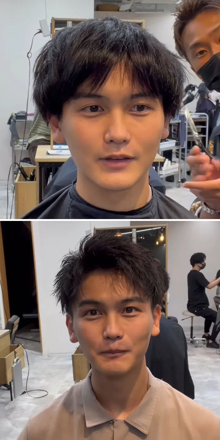 Este peluquero japonés muestra la importancia del peinado en los cambios de imagen (30 fotos nuevas)