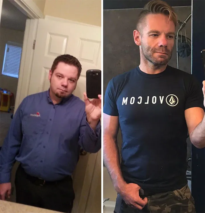 These Are Two Completely Different Men, Physically And Mentally. Life Truly Begins At 40 For Me! I Feel Amazing