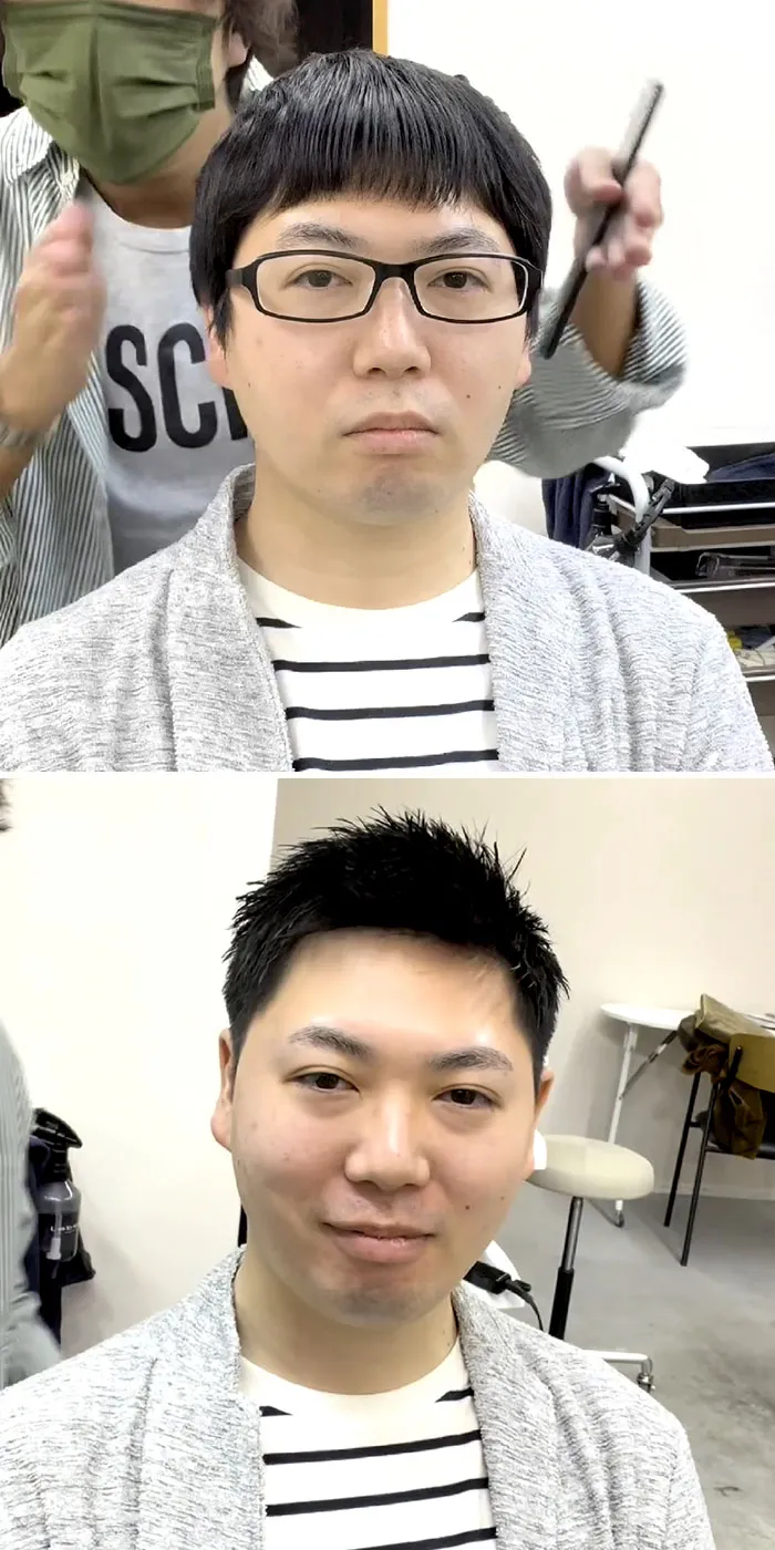 Este peluquero japonés muestra la importancia del peinado en los cambios de imagen (30 fotos nuevas)