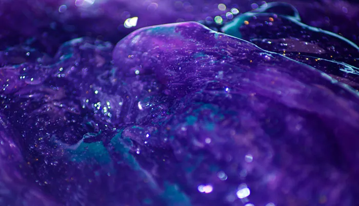 close up view of a slime