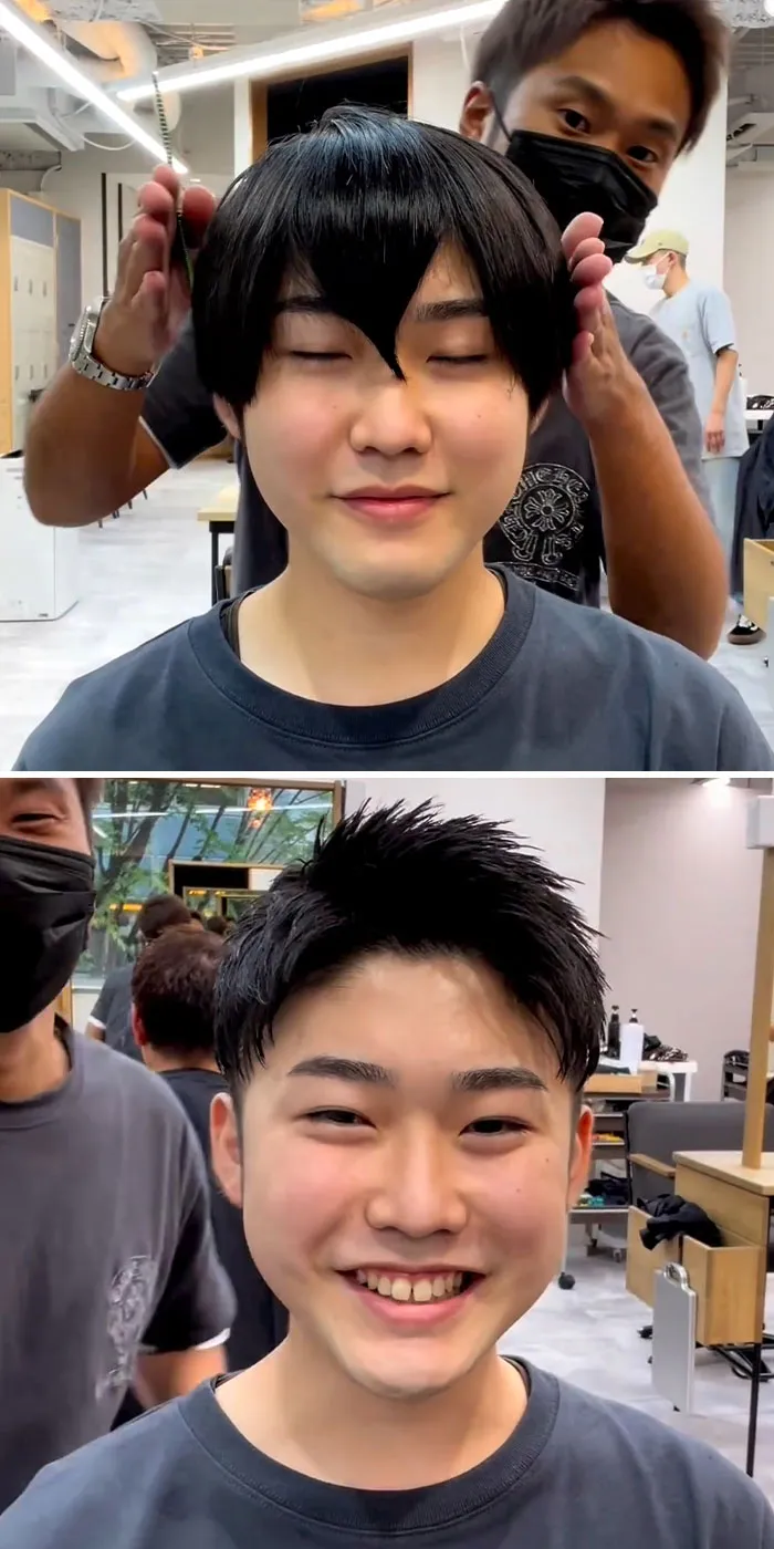 Este peluquero japonés muestra la importancia del peinado en los cambios de imagen (30 fotos nuevas)