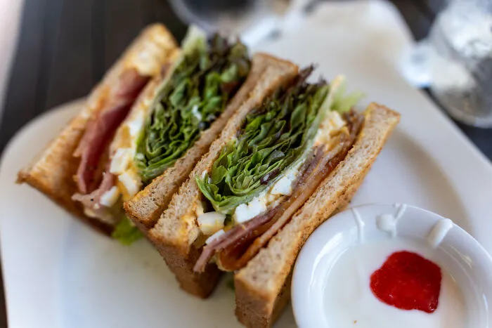 Because They Cut A Sandwitch
