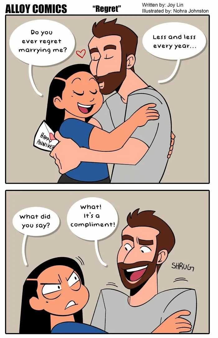 I Capture My Marriage And Pregnancy In 35 Honest Comics (New Pics)