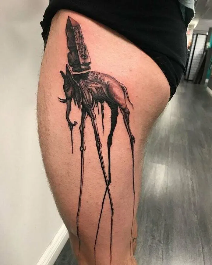 Salvador Dali Elephant