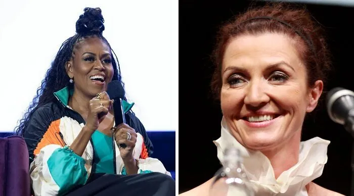 Michelle Obama & Michelle Fairley - January 17, 1964