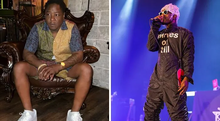 Two celebrities shown side by side, highlighting unexpected matches of celebrities with the same birthday.