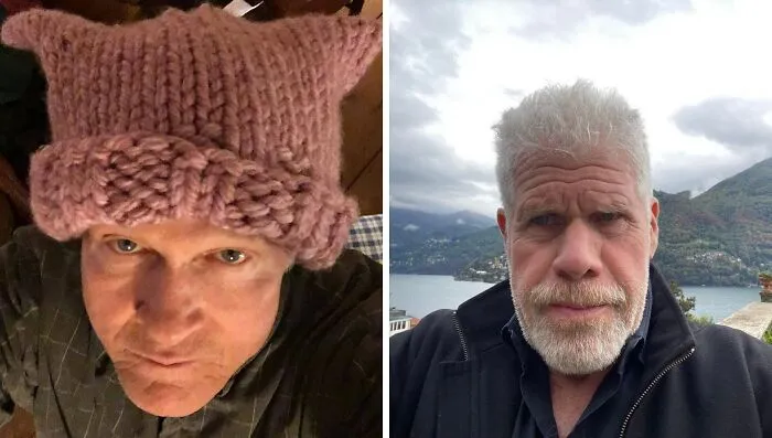Side-by-side photos of two older men with white hair, showcasing a celebrity birthday match for unexpected celebrity pairs.