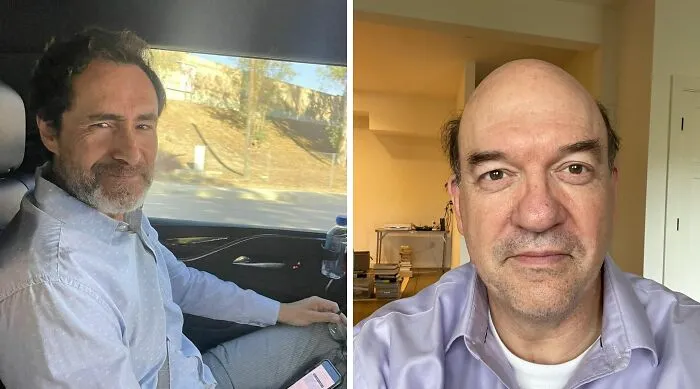 Two male celebrities pictured side by side, highlighting unexpected matches of celebrities with the same birthday.